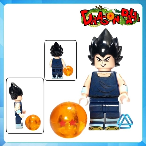 Đồ chơi xếp hình Dragon Ball 7 viên ngọc rồng Songo Ku Vegeta Gamma Piccolo Broly Minifigures Kopf KF6158