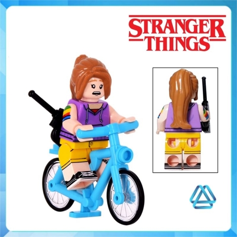Đồ chơi xếp hình Stranger Things cậu bé mất tích Demogorgon Mike Wheeler Eleven Minifigures Kopf KF6167