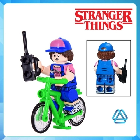 Đồ chơi xếp hình Stranger Things cậu bé mất tích Demogorgon Mike Wheeler Eleven Minifigures Kopf KF6167