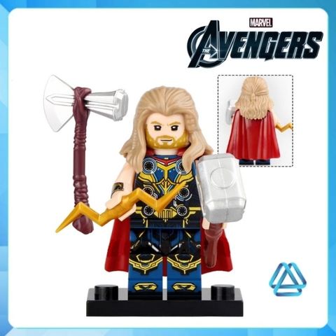 Đồ chơi xếp hình Ultron - Wanda Captain America - Thor Thần sấm Dortor Strage Iron Man Black Panther Minifigures TV6201