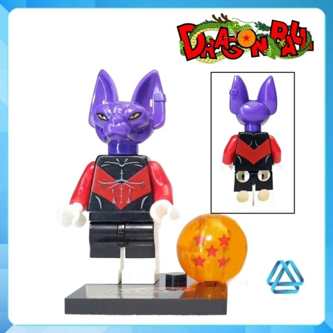 Đồ chơi xếp hình Dragon ball Perfect Cell Son Goku Ultra Instinct 7 viên ngọc rồng Minifigures Kopf KF6165