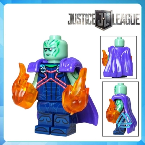 Đồ chơi xếp hình Superman Wonder Woman Batman Green Lantern Cyborg Aquaman Martian Manhunter Flash Minifigures KF6168