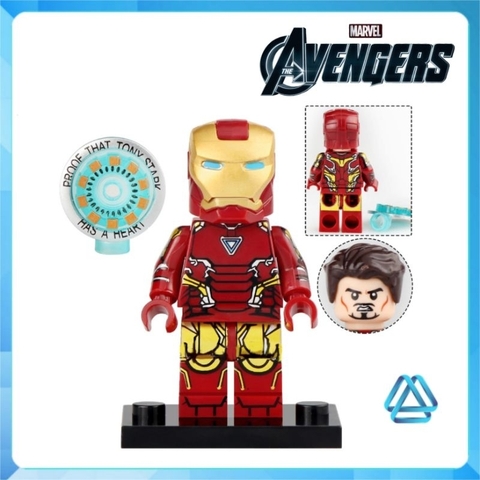 Đồ chơi xếp hình Ultron - Wanda Captain America - Thor Thần sấm Dortor Strage Iron Man Black Panther Minifigures TV6201