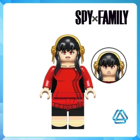 Đồ chơi xếp hình lắp ráp SPY X FAMILY Gia đình điệp viên Loid Forger Anya Forger Yor Forger Minifigures RZL0003