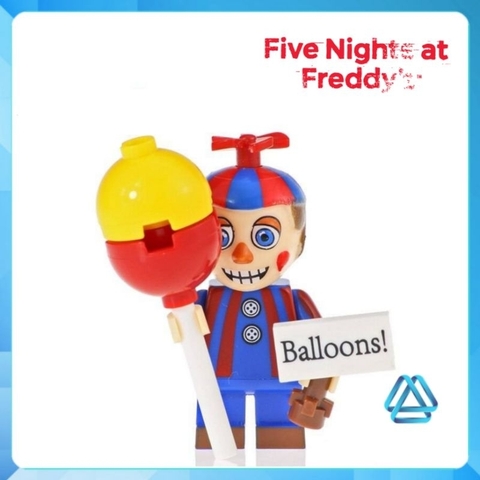Đồ chơi xếp hình Five Nights at Freddy 's Năm đêm ở nhà hàng Freddy FNaF Minifigures Kopf KF6071