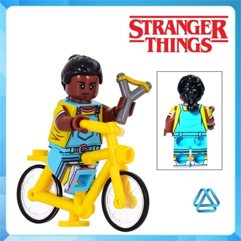 Đồ chơi xếp hình Stranger Things cậu bé mất tích Demogorgon Mike Wheeler Eleven Minifigures Kopf KF6167