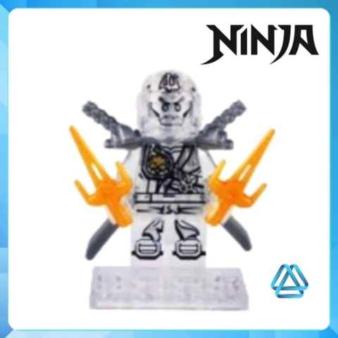 Đồ chơi xếp hình lắp ráp Ninjago trong suốt Skylor Zay - Zane Kai - Wu Cole - Lloyd Kapau Rai Minifigures Jinrun JR748