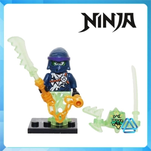 Đồ chơi xếp hình Ninjago Ghost Cowler Bansha Zay - Ronin - Kai - Nya - Wrayth Lloyd Minifigures Jinrun JR782