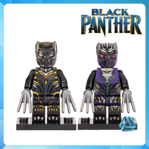 Đồ chơi xếp hình lắp ráp Chiến binh báo đen Black Panther TV1009 TV1010
