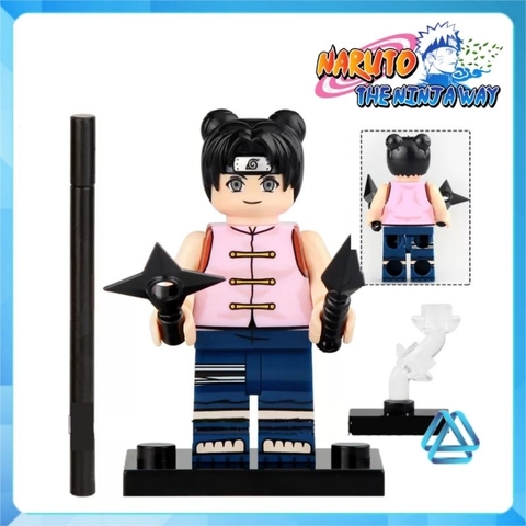 Đồ chơi xếp hình Naruto Kankuro Sarutobi Haruno Gaara Hyuga Tenten Yamanaka Minifigures KDL812
