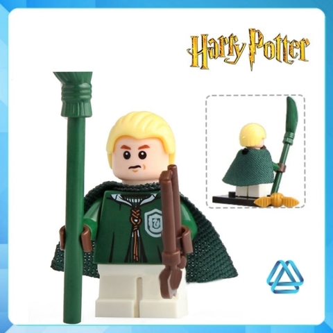 Đồ chơi xếp hình Harry Potter Hermione Ron Dean Lord Voldemort Draco Malfoy Dobby Minifigures Jinrun WM6040
