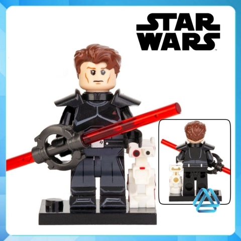 Đồ chơi xếp hình Star Wars Second Sister Cal Kestis Purge Trooper Heavy Assauit Flametrooper Minifigures Koruit KT1066