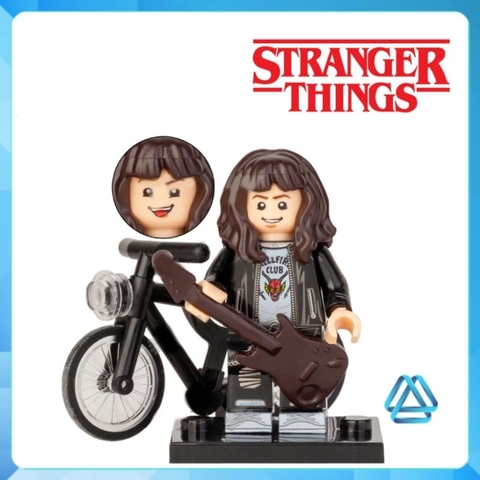 Đồ chơi xếp hình Stranger Things cậu bé mất tích Mike Dustin - Eddie  - Eleven - Max Lucas - Vecna Minifigures LG1007