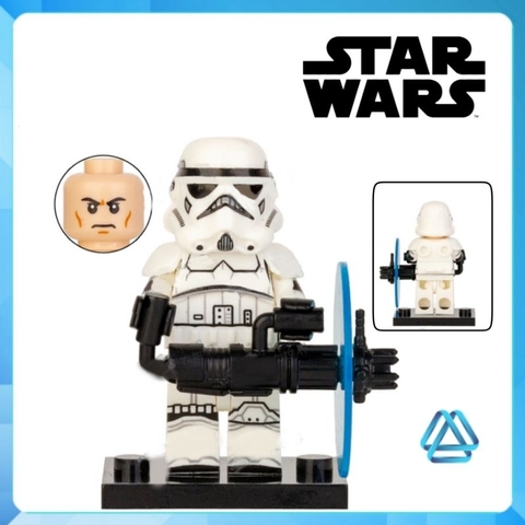 Đồ chơi xếp hình Star Wars Second Sister Cal Kestis Purge Trooper Heavy Assauit Flametrooper Minifigures Koruit KT1066