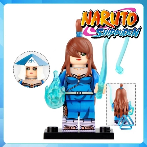 Đồ chơi xếp hình lắp ráp Naruto Ohnoki Sarutobi Terumi Mei Raikage Gaara Temari Kankuro Minifigures WM6111