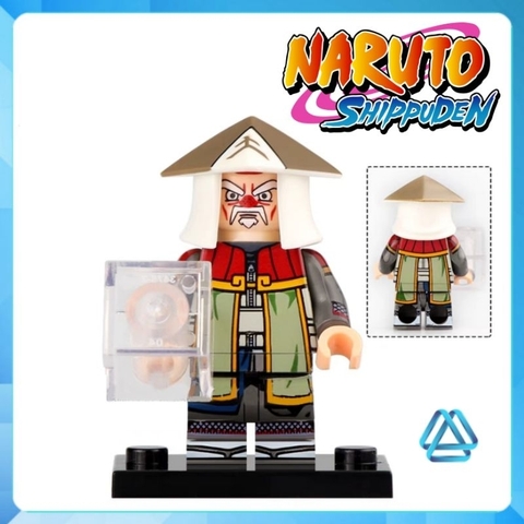 Đồ chơi xếp hình lắp ráp Naruto Ohnoki Sarutobi Terumi Mei Raikage Gaara Temari Kankuro Minifigures WM6111