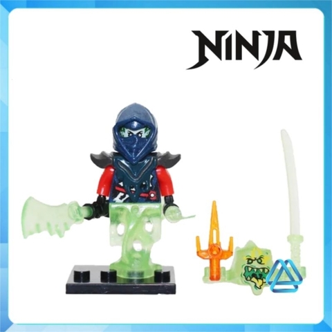 Đồ chơi xếp hình Ninjago Ghost Cowler Bansha Zay - Ronin - Kai - Nya - Wrayth Lloyd Minifigures Jinrun JR782