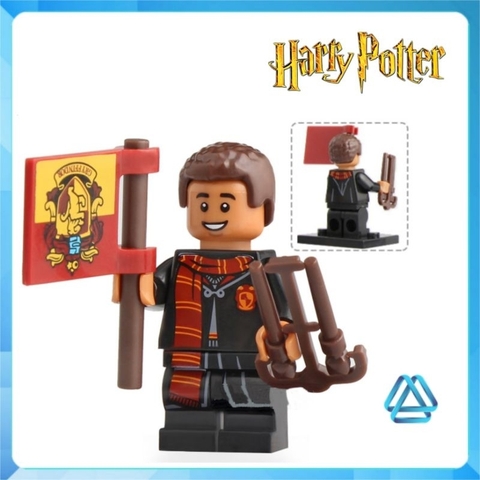 Đồ chơi xếp hình Harry Potter Hermione Ron Dean Lord Voldemort Draco Malfoy Dobby Minifigures Jinrun WM6040