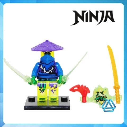 Đồ chơi xếp hình Ninjago Ghost Cowler Bansha Zay - Ronin - Kai - Nya - Wrayth Lloyd Minifigures Jinrun JR782