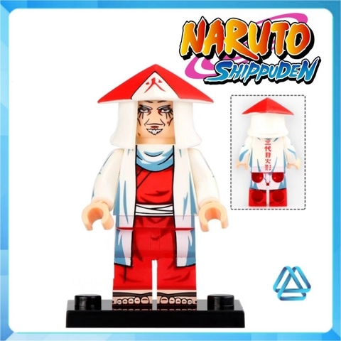 Đồ chơi xếp hình lắp ráp Naruto Ohnoki Sarutobi Terumi Mei Raikage Gaara Temari Kankuro Minifigures WM6111