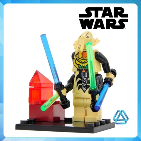 Đồ chơi xếp hình lắp ráp Star wars chiến tranh giữa các vì sao General Grievous Minifigures JR763