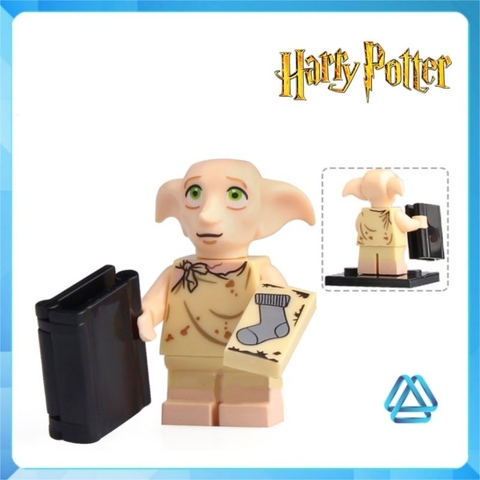 Đồ chơi xếp hình Harry Potter Hermione Ron Dean Lord Voldemort Draco Malfoy Dobby Minifigures Jinrun WM6040