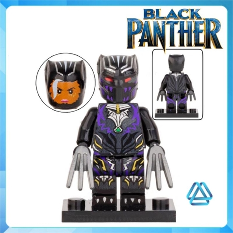 Đồ chơi xếp hình lắp ráp Chiến binh báo đen Black Panther TV1009 TV1010