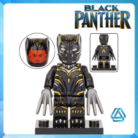 Đồ chơi xếp hình lắp ráp Chiến binh báo đen Black Panther TV1009 TV1010