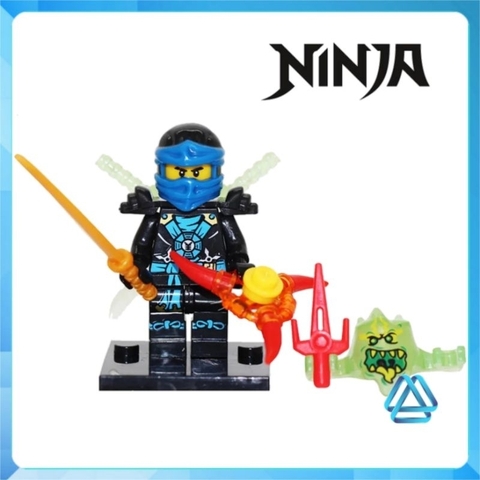 Đồ chơi xếp hình Ninjago Ghost Cowler Bansha Zay - Ronin - Kai - Nya - Wrayth Lloyd Minifigures Jinrun JR782