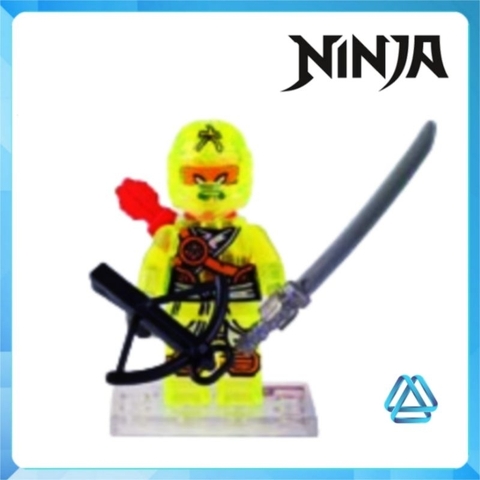 Đồ chơi xếp hình lắp ráp Ninjago trong suốt Skylor Zay - Zane Kai - Wu Cole - Lloyd Kapau Rai Minifigures Jinrun JR748
