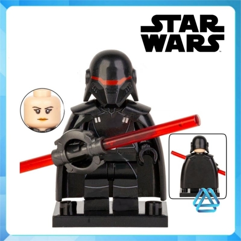 Đồ chơi xếp hình Star Wars Second Sister Cal Kestis Purge Trooper Heavy Assauit Flametrooper Minifigures Koruit KT1066