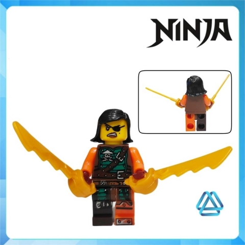 Đồ chơi xếp hình lắp ráp Ninjago Zay Zane - Kai Cyren - Cole Lloyd - Nadakhan Nya Minifigures Jinrun JR786