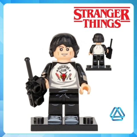 Đồ chơi xếp hình Stranger Things cậu bé mất tích Mike Dustin - Eddie  - Eleven - Max Lucas - Vecna Minifigures LG1007