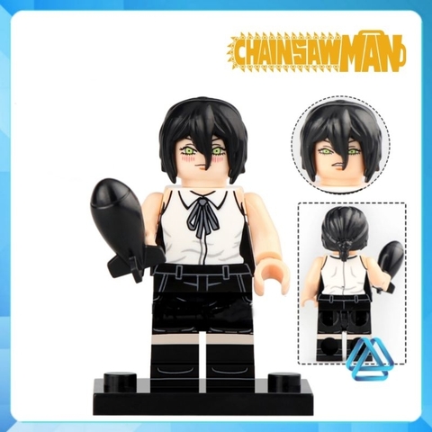 Đồ chơi xếp hình Chainsaw Man Denji Himeno Pochita Hayakawa Aki Reze Bomb Higashiyama Kobeni Minifigures Koruit KT1067