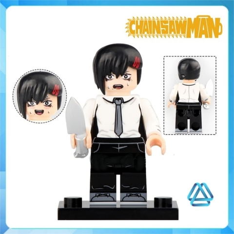 Đồ chơi xếp hình Chainsaw Man Denji Himeno Pochita Hayakawa Aki Reze Bomb Higashiyama Kobeni Minifigures Koruit KT1067