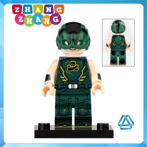 Đồ chơi xếp hình Suicide Squad Thinker Javelin Blackguard Polka Dot Man Savant Mongul Minifigures Xinh G0106
