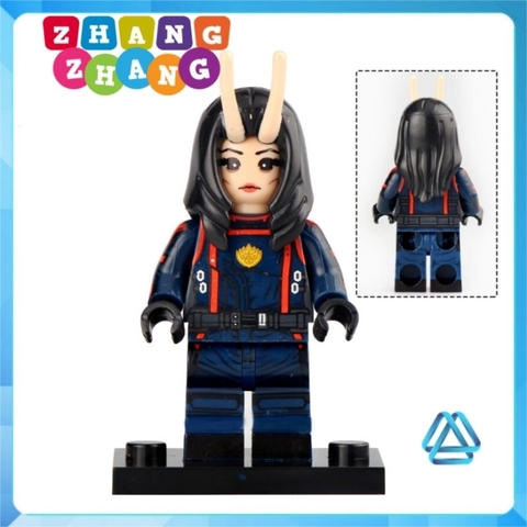 Đồ chơi xếp hình Star Lord Mantis Drax Rocket Raccoon Adam Warlock Starfox High Evolutionary Minifigures Xinh G0114