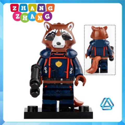 Đồ chơi xếp hình Star Lord Mantis Drax Rocket Raccoon Adam Warlock Starfox High Evolutionary Minifigures Xinh G0114