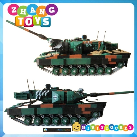 Đồ chơi xếp hình xe tăng Leopard 2A6 gồm 1346 mảnh ghép Minifigures Xingbao 06040 XB06040