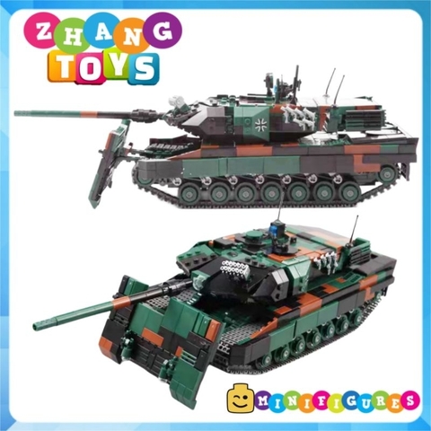Đồ chơi xếp hình xe tăng Leopard 2A6 gồm 1346 mảnh ghép Minifigures Xingbao 06040 XB06040