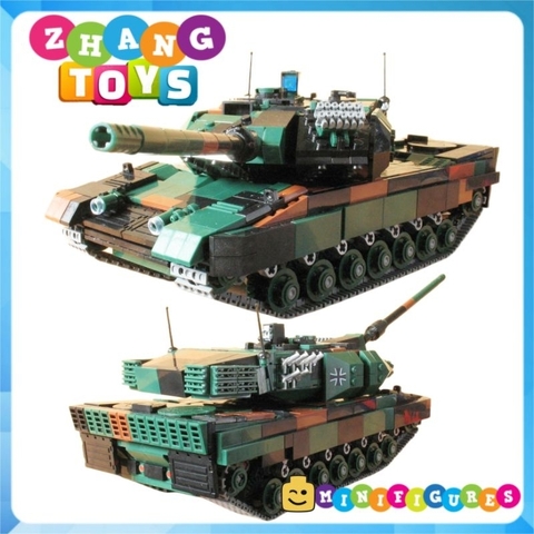 Đồ chơi xếp hình xe tăng Leopard 2A6 gồm 1346 mảnh ghép Minifigures Xingbao 06040 XB06040