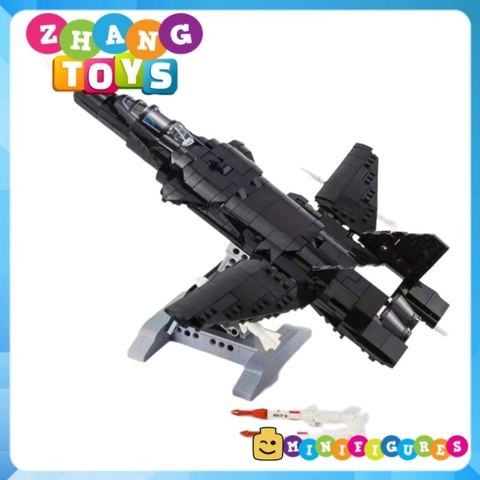 Đồ chơi xếp hình siêu chiến đấu cơ Sukhoi Su-47 Berkut lắp ráp gồm 707 mảnh ghép Minifigures XR 88003