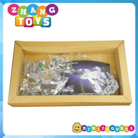 Đồ chơi xếp hình máy bay Tiêm kích Su-57 Flanker lắp ráp gồm 893 mảnh ghép Minifigures Sluban M38-B0986