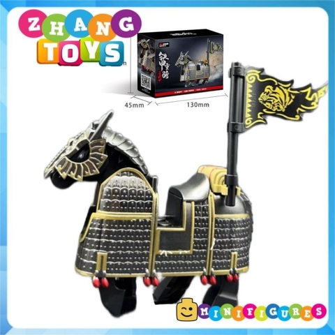 Đồ chơi Tam Quốc xếp hình ngựa chiến mã Thiết kỵ lắp ráp Minifigures Becool 20688
