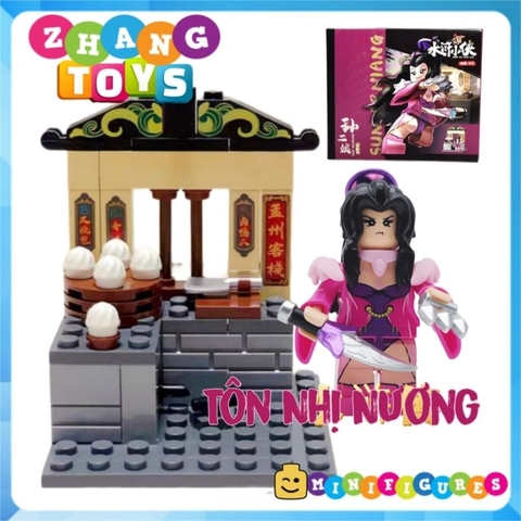 Đồ chơi Lương sơn bạc xếp hình lắp ráp 108 vị anh hùng lắp ghép mảnh Minifigures Becool 10801 10806
