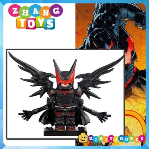 Đồ chơi xếp hình siêu giáp Hellbat của người dơi batman trong Justice League Minifigures LE01