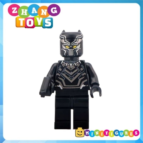Đồ chơi xếp hình Captain America Black Panther Winter Soldier Hyperion Ms Marvel Deadshot Minifigures POGO PG8003