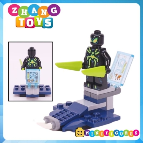 Đồ chơi xếp hình người nhện Spider Man venom carnage Peter Parker riot Minifigures MG322