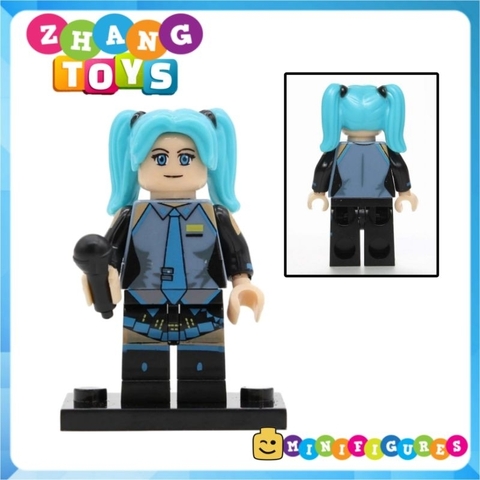 Xếp hình Bóng rổ Slam Dunk Hanamichi - Akagi - Miyagi - Rukawa - Haruko - Ayako Lego Minifigures POGO PG8092