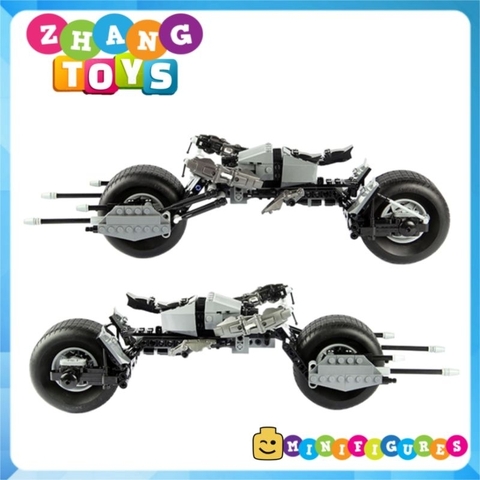 Đồ chơi xếp hình Xe motor Bat pod của người dơi Batman gồm 311 mảnh ghép Minifigures Brick 7115